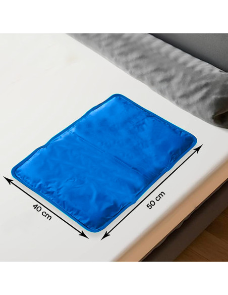 Cuscino Rinfrescante 50x40cm Multiuso con Gel Refrigerante Cuscino Fresco Notte