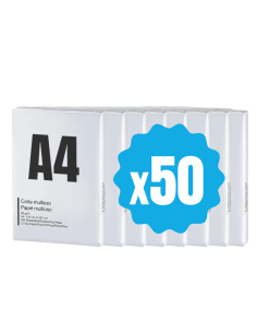 Set 50 Risme di carta 42757 formato A4 500 fogli da 80 g...