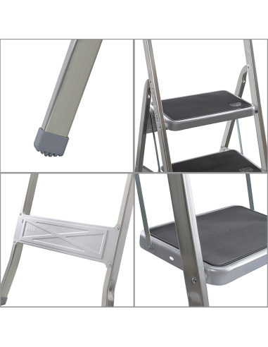 Scala in Alluminio SCAB 5 Gradini 182cm art.762...