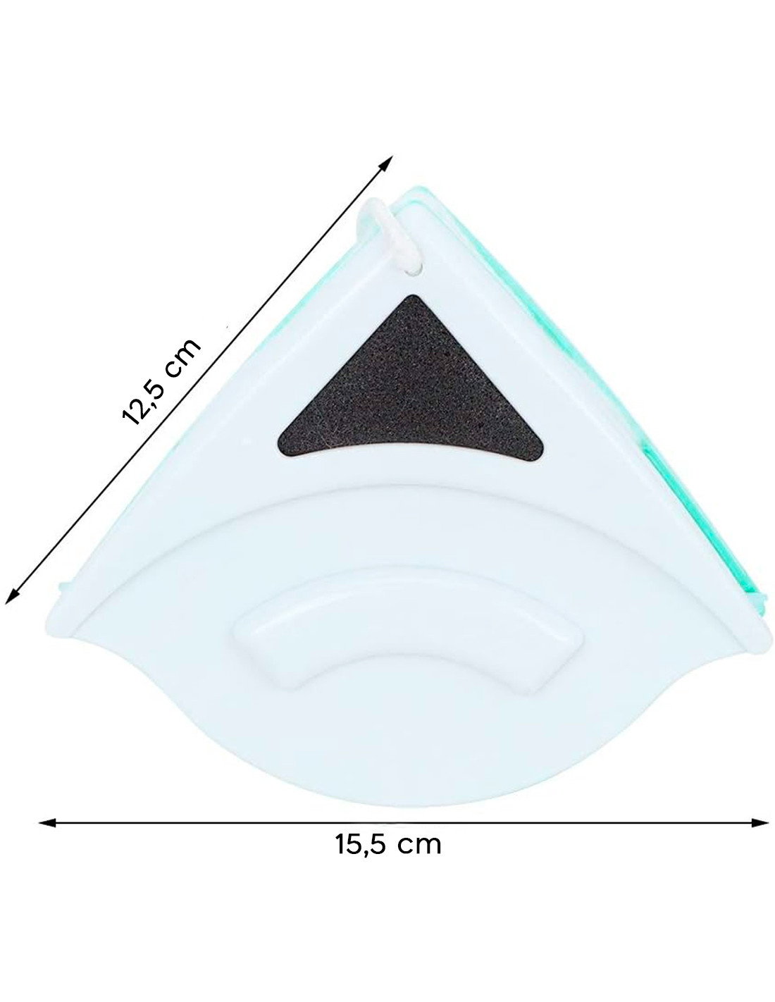 Doppio lato pulitore di vetro magnetico tergicristallo di forma quadrata  specchietto per pesci pastiglie raschietto spazzola per la pulizia della  casa seccatoio lavatoio attrezzature kit di pulizia de