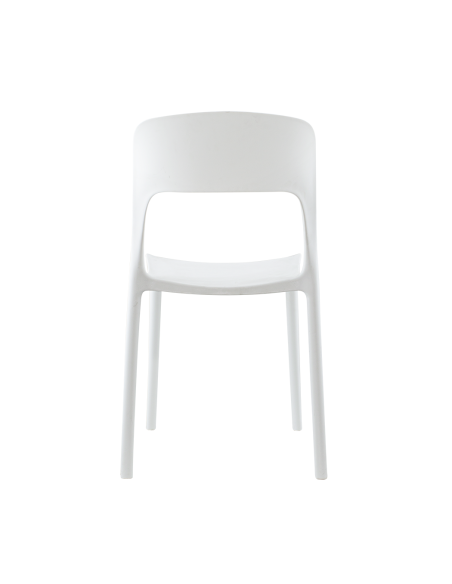 Set 2 Sedie STYLE in Polipropilene Design Moderno Impilabile Casa Bar Ristorante
