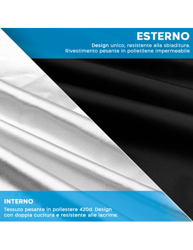 Telo Copri Barbecue Tessuto Impermeabile...