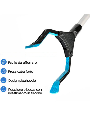 Pinza Prensile Telescopia Raccogli Oggetti con...