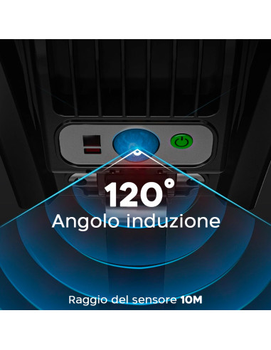 Lampada Solare Faro Lampione Stradale 80W W779B...