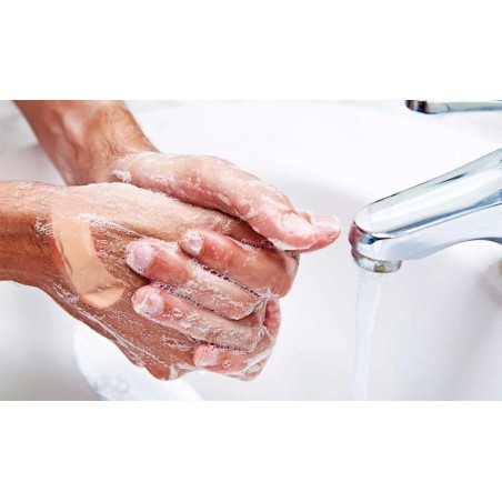 Pack 100 cerotti resistenti all'acqua COMFORT AID medicazioni sterili varie misure e forme