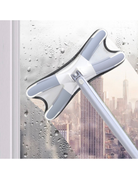 Scopa Mop Twist Lavapavimenti Spazzola Ruotabile 360° Microfibra Autostrizzante