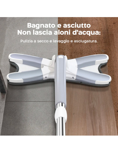 Scopa Mop Twist Lavapavimenti Spazzola...
