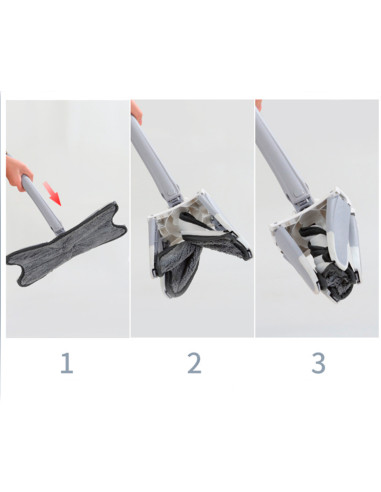 Scopa Mop Twist Lavapavimenti Spazzola...