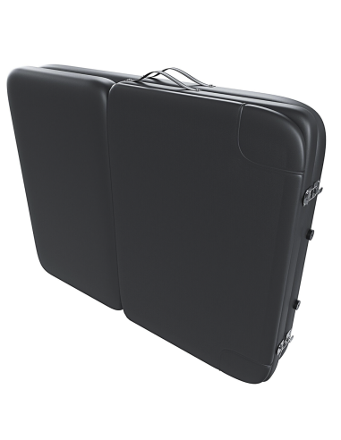 Lettino Massaggio Fisioterapia Legno a 3 Zone...