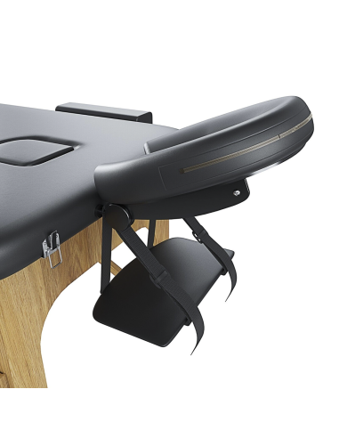 Lettino Massaggio Fisioterapia Legno a 3 Zone...