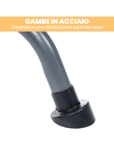 Amaca da Giardino con Supporto in Acciaio e...