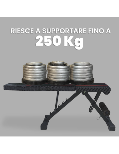 Panca Regolabile per Addominali Multifunzione...