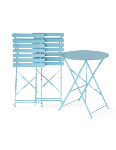 Set Tavolo con Sedie da Esterno in Alluminio...