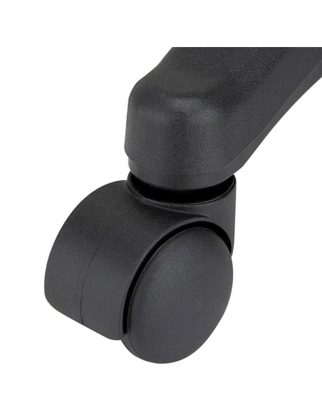 Sgabello per Estetista Ruote Girevoli Regolabile in Altezza e Seduta in Ecopelle