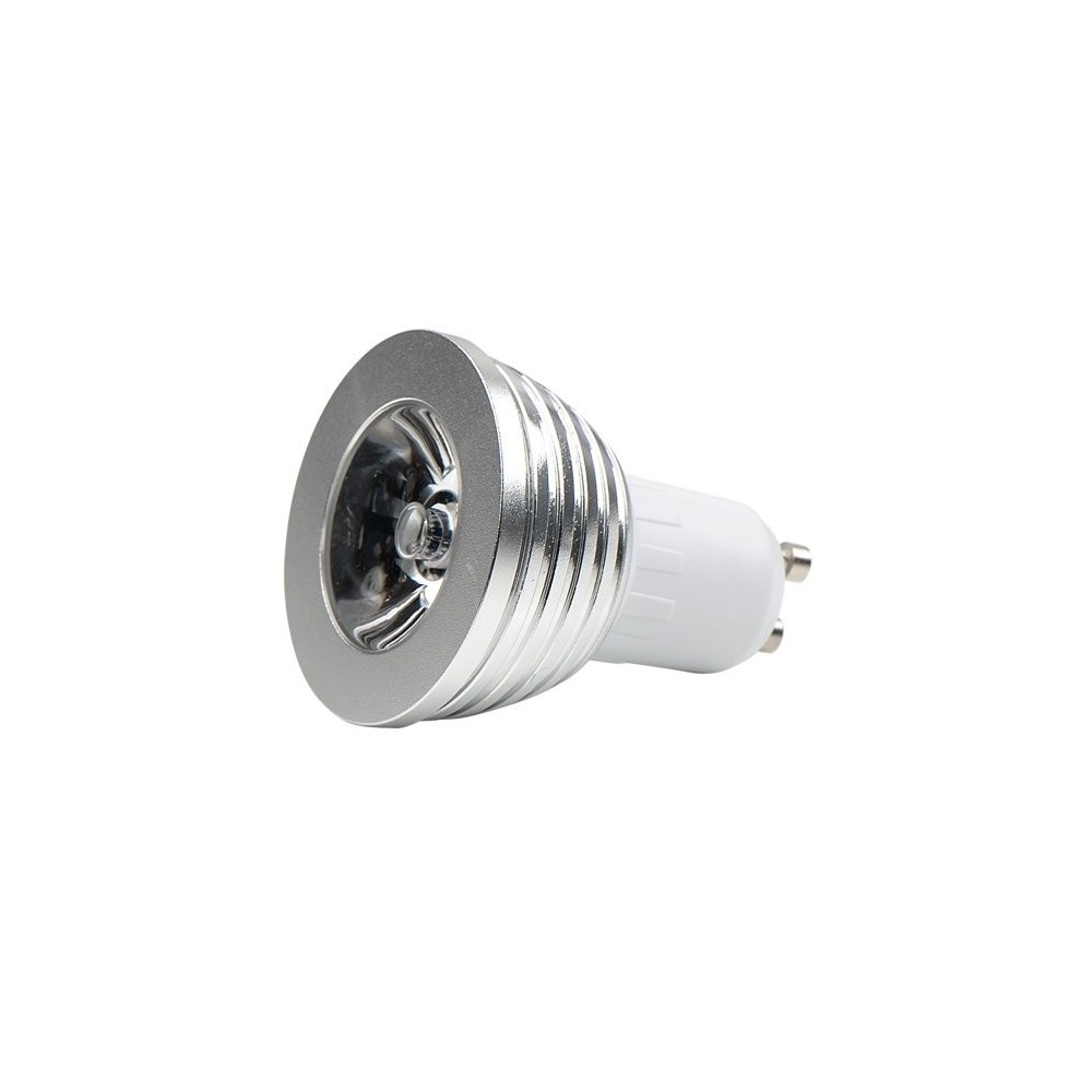 Faretto led rgb con telecomando segnapasso 3w...