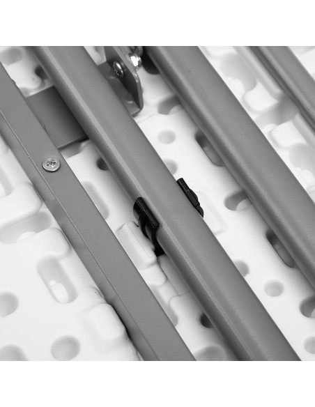 Tavolo Pieghevole Richiudibile Rotondo ASIA 150cm in Resina Bianco per Catering