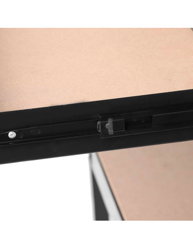 Banco da Lavoro 3 Livelli Acciaio MDF con...