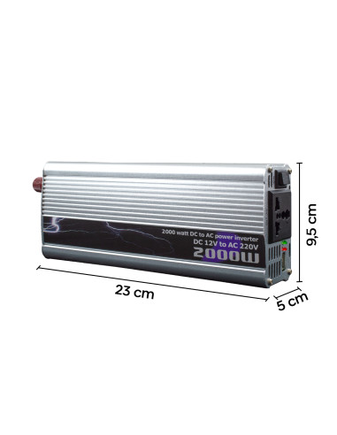 Inverter Trasformatore Multiuso 2000W 12V to...