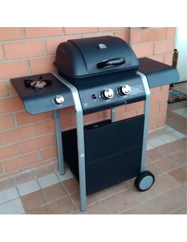 Barbecue KeGrill BBQ KE601 a Gas e Pietra...