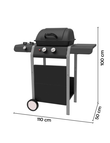 Barbecue KeGrill BBQ KE601 a Gas e Pietra...