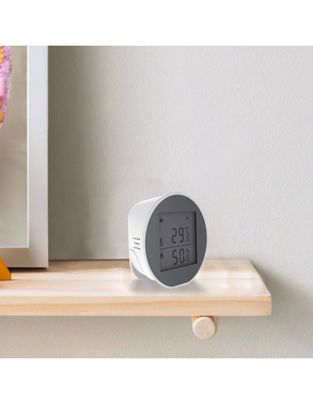 Termostato Digitale Controllo Temperatura e Umidità Wi-Fi 2.4 Controllo Remoto