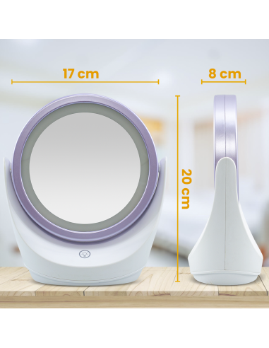 Specchio Cosmetico Make Up Zoom 5x da Tavola...