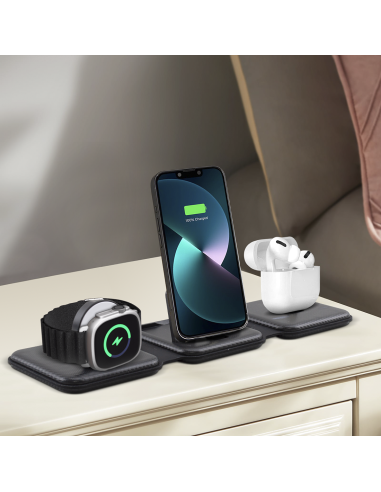 Base di Ricarica Magnetica 3 in 1...