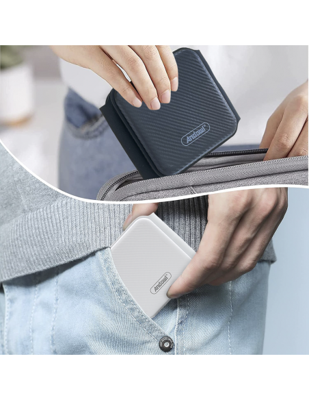 Base di Ricarica Magnetica 3 in 1 Caricabatteria Wireless Portatile Pieghevole