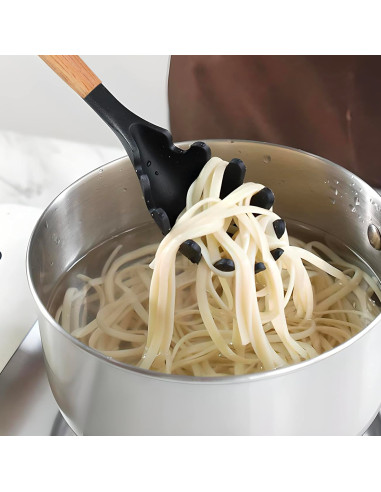 Set 12 Utensili da Cucina Mestoli Silicone...