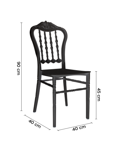Set 6 Sedie EMILIA in Polipropilene Design...