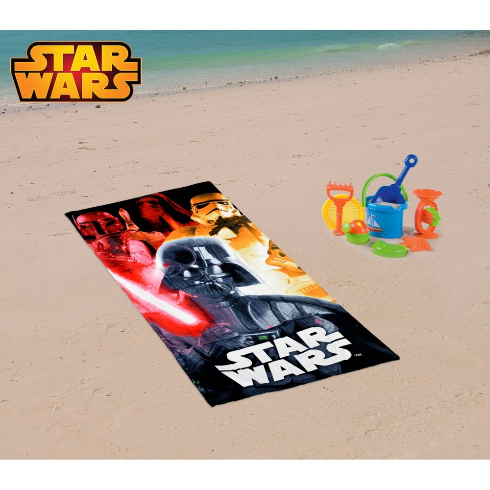 SW14056 Telo mare Star Wars 70x140 cm 100% cotone