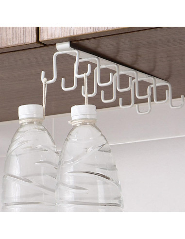 Stand Sospeso Porta Bicchieri Tazze 12 Ganci...