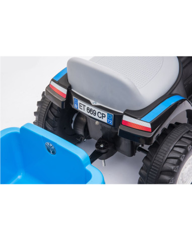 Trattore Elettrico Bambini LT921 New Holland...