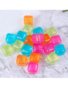 Cubetti di Ghiaccio Riutilizzabili in Silicone Pack 40pz... 2