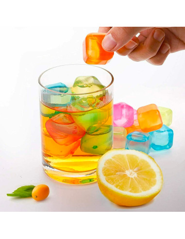 Cubetti di Ghiaccio Riutilizzabili in Silicone...
