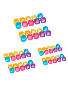 Cubetti di Ghiaccio Riutilizzabili in Silicone Pack 60pz...