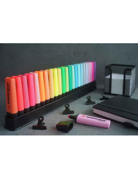 Evidenziatori STABILO BOSS Original Set 23 Colori Assortiti 50 Years Edition