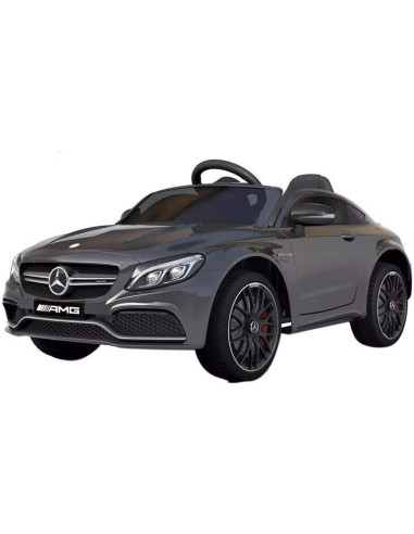 Auto Elettrica per Bambini Mercedes C63 LT925 Verniciata Telecomando e Fari LED