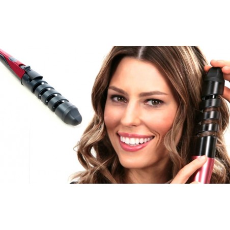 Piastra arriccia capelli nuova tecnologia a Spirale boccoli perfetti