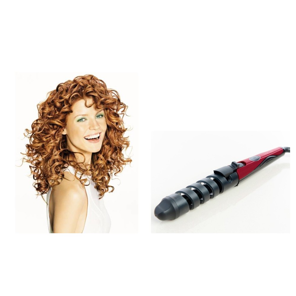 Piastra arriccia capelli nuova tecnologia a Spirale boccoli perfetti