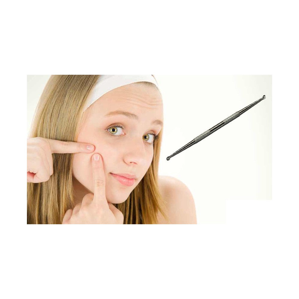 Ferretto rimuovi impurità bilaterale ideale per brufoli acne e punti neri