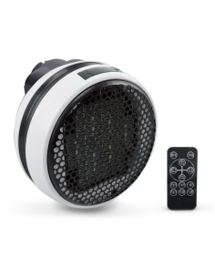 Stufa Elettrica Portatile Senza Fili da Muro 900W Display...