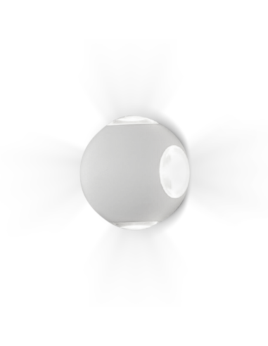 Image of Applique da Parete Lampada LED Tonda 12W Angolo di Luce 120° 6500K Luce Fredda Bianco