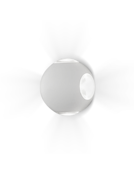 Applique da Parete Lampada LED Tonda 12W Angolo di Luce 120° 6500K Luce Fredda