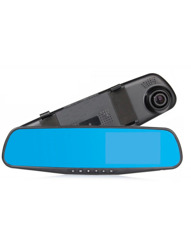 Specchietto Retrovisore con Telecamera Schermo LCD 4.3" DVR Video Full HD 1080P