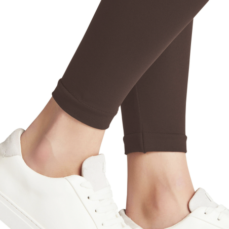 Kit 3pz Leggings Sportivo Donna Nero Blu Marrone Tessuto Elasticizzato Autunnale