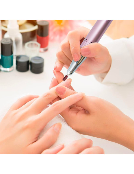 Mini Fresa per Unghie Professionale 35000 Giri Portatile Ricaricabile Senza Fili