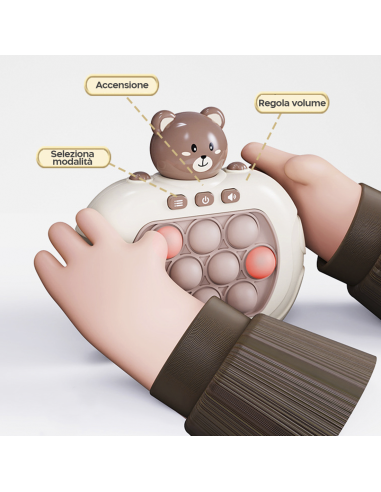 Giocattolo Elettronico Pop-it Push per Bambini...
