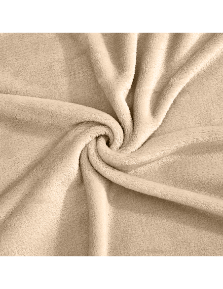 Plaid Tinta Unita Letto Singolo Barcellona 230x160cm Coperta in Pile Morbida