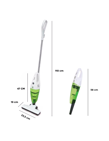 Scopa Elettrica 2in1 JORDAN Aspirapolvere Senza...